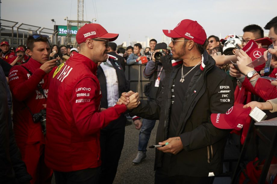 Hamilton is “proud” of Vettel for wearing pride colours t-shirt ...